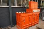 Orwak 8020 twin chamber vertical baler